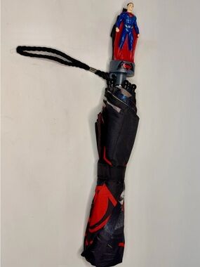 Batman & Superman Umbrella DC Comics Never Used (was used As A Shelf Display)